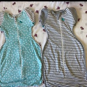 TWO love to dream swaddle transition sacks